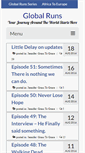 Mobile Screenshot of globalruns.com